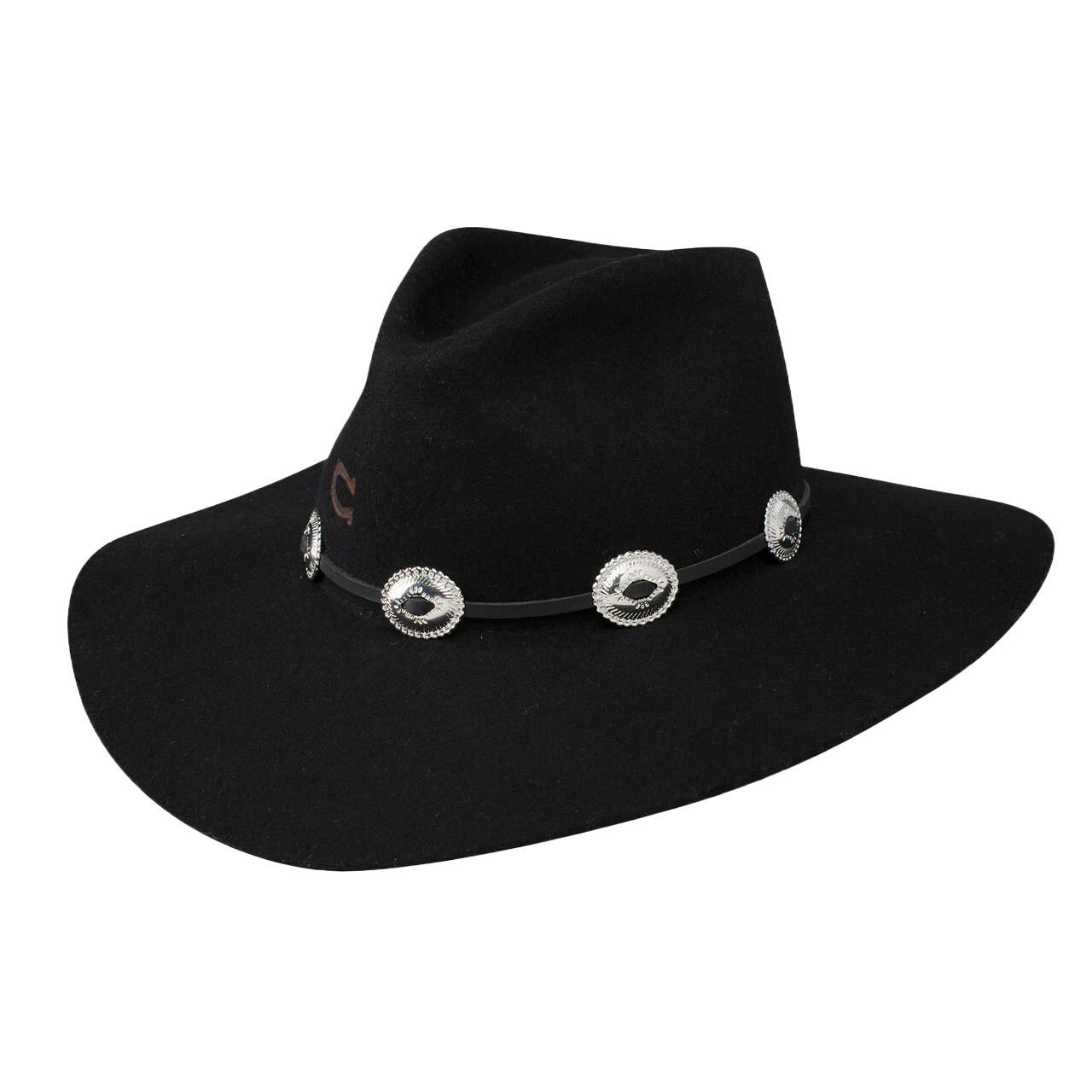Charlie 1 Horse Traveler Black Western Felt Hat CWTVLR-403607 3 Charlie 1 Horse Traveler Black Western Felt Hat CWTVLR-403607
