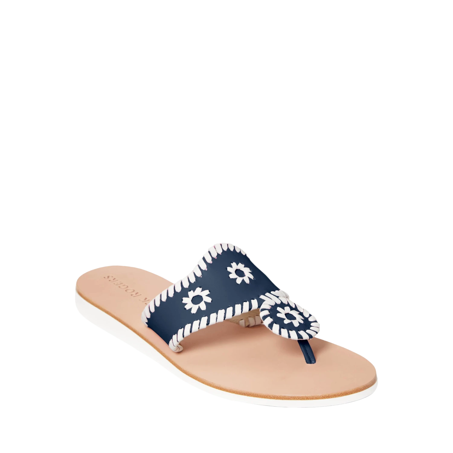 Jack Rogers® Ladies Boating Midnight White Flat Sandals 112211JK0143W 3 Jack Rogers® Ladies Boating Midnight White Flat Sandals 112211JK0143W