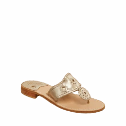 Jack Roger Ladies Slip On Platinum Sandals 1219SN0001042PLTNM