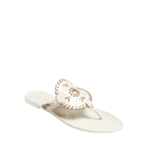 Jack Rogers® Ladies Georgica Jelly Bone Truffle Sandals 163221JL01BT1 3 Jack Rogers® Ladies Georgica Jelly Bone Truffle Sandals 163221JL01BT1