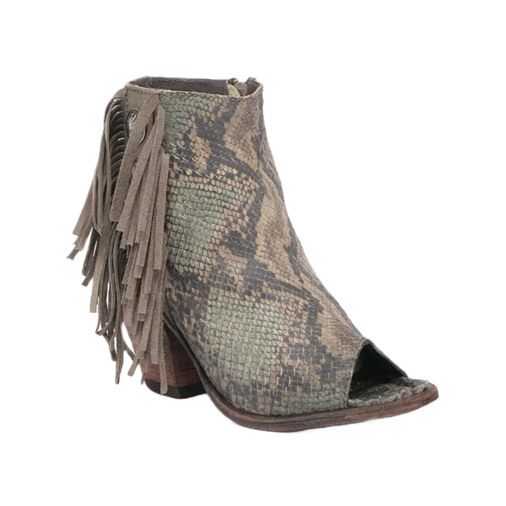 Liberty Black Pithon Fileteado Verde Shoe LB-712807 3 Liberty Black Pithon Fileteado Verde Shoe LB-712807