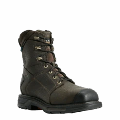 Ariat® Men's Workhog Side Zip H2O Carbon Toe Boots 10029511