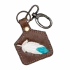 Myra Bag Azure Quill Cow Tag Leather Keychain S-2948 1 Myra Bag Azure Quill Cow Tag Leather Keychain S-2948 -Western Cowboy Equipment Myproject 2023 04 21T131340.940