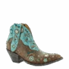 Old Gringo Ladies Cate Brown & Turquoise Floral Shortie Boots BL3186-1 -Western Cowboy Equipment Myproject 2023 04 21T150148.908
