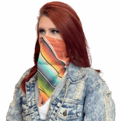 Sweet Texas Treasures Ladies Single Layer Stripped Wild Rag STT164 -Western Cowboy Equipment Myproject 2023 04 24T154909.416