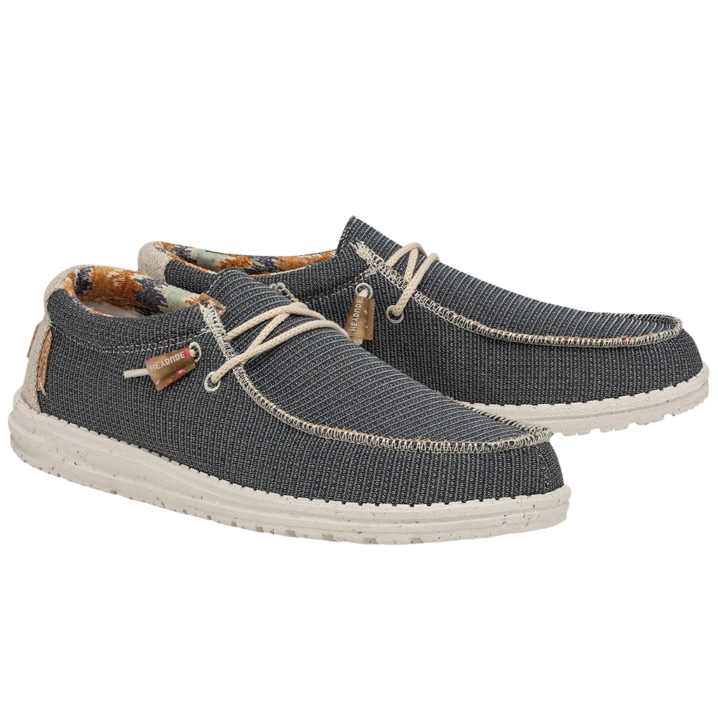 Hey Dude Men's Wally Eco Sox Aegean Slip On Shoes 112472724 3 Hey Dude Men's Wally Eco Sox Aegean Slip On Shoes 112472724