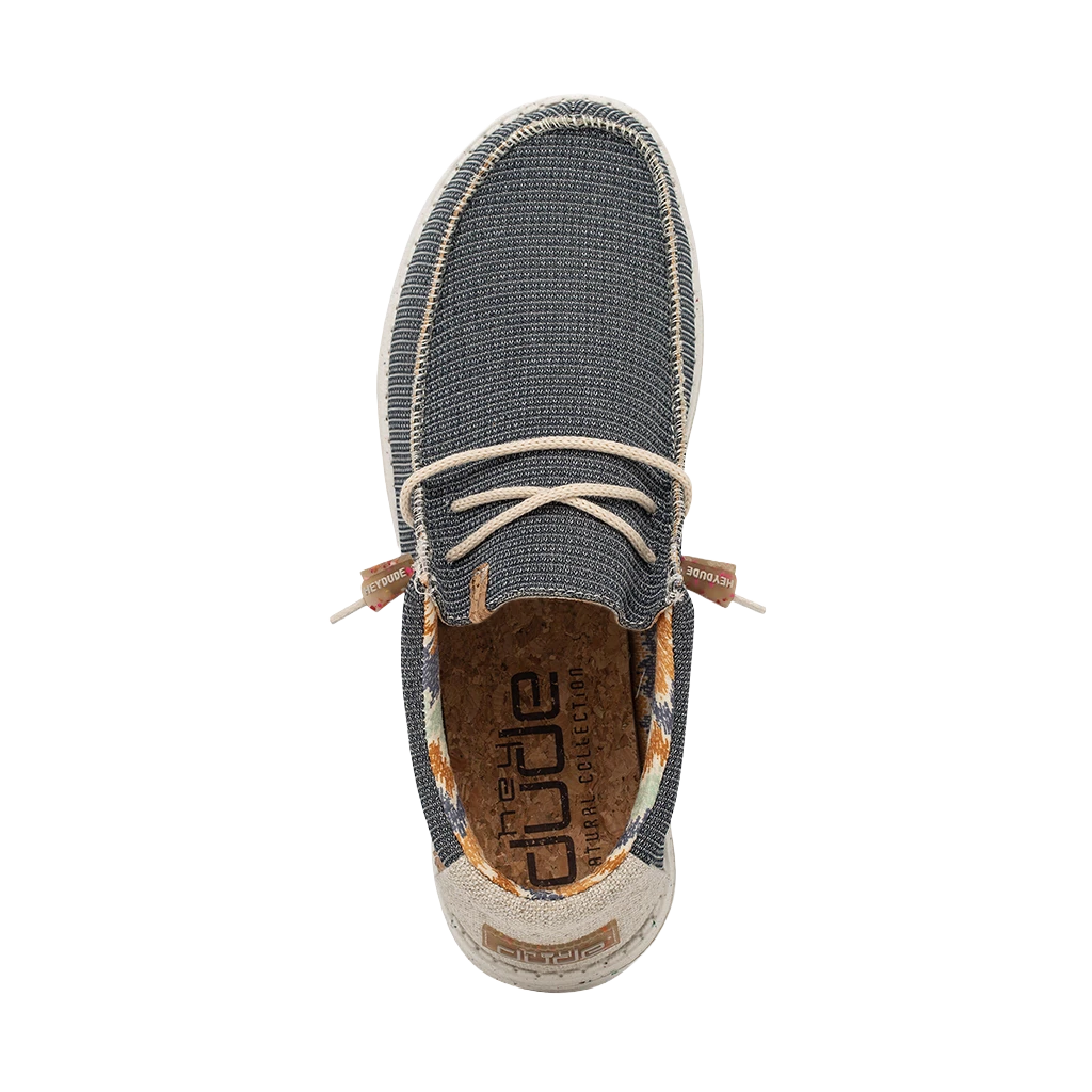 Hey Dude Men's Wally Eco Sox Aegean Slip On Shoes 112472724 4 Hey Dude Men's Wally Eco Sox Aegean Slip On Shoes 112472724 - Image 2