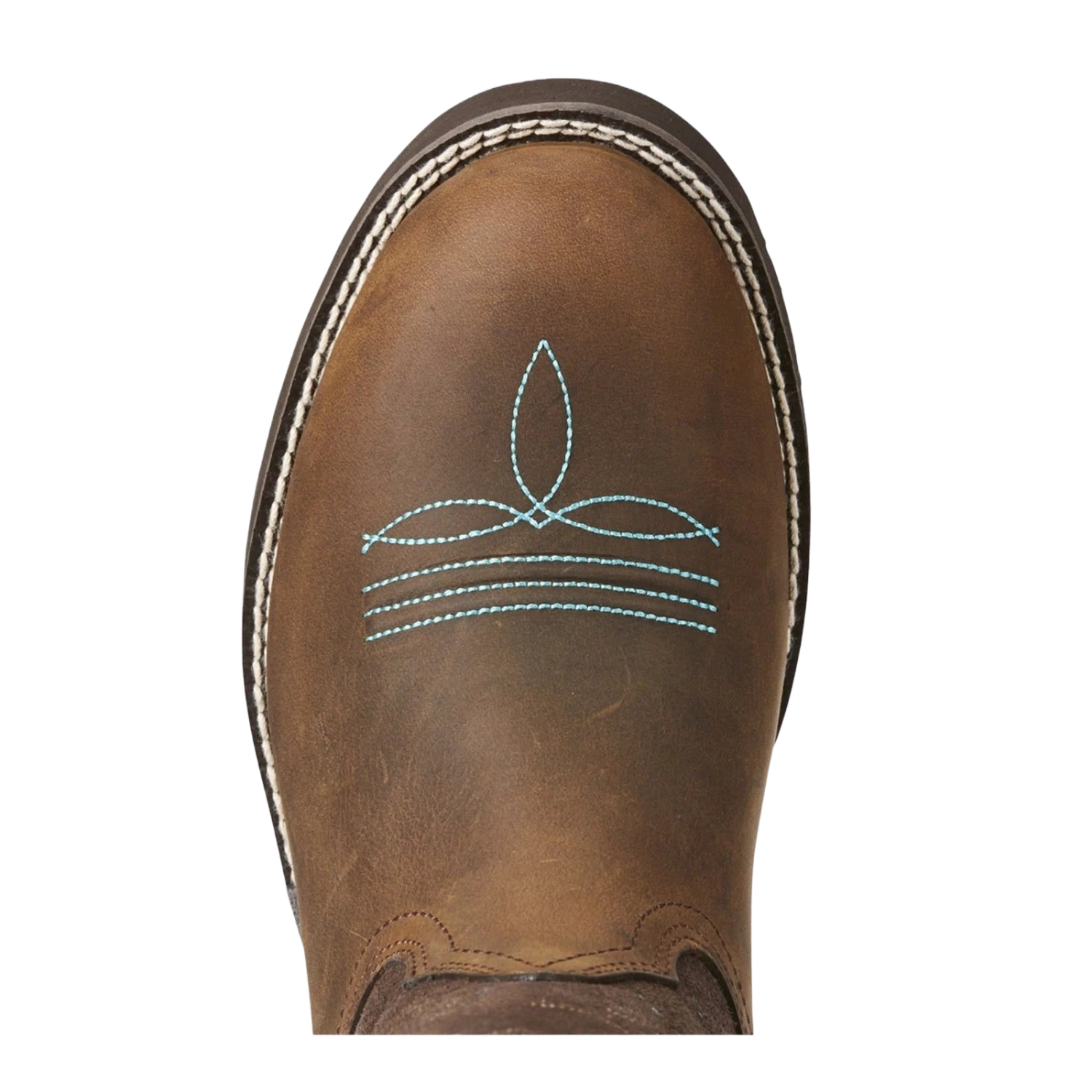 Ariat Ladies Delilah Round Toe Distressed Brown Boots 10021457 4 Ariat Ladies Delilah Round Toe Distressed Brown Boots 10021457 - Image 2