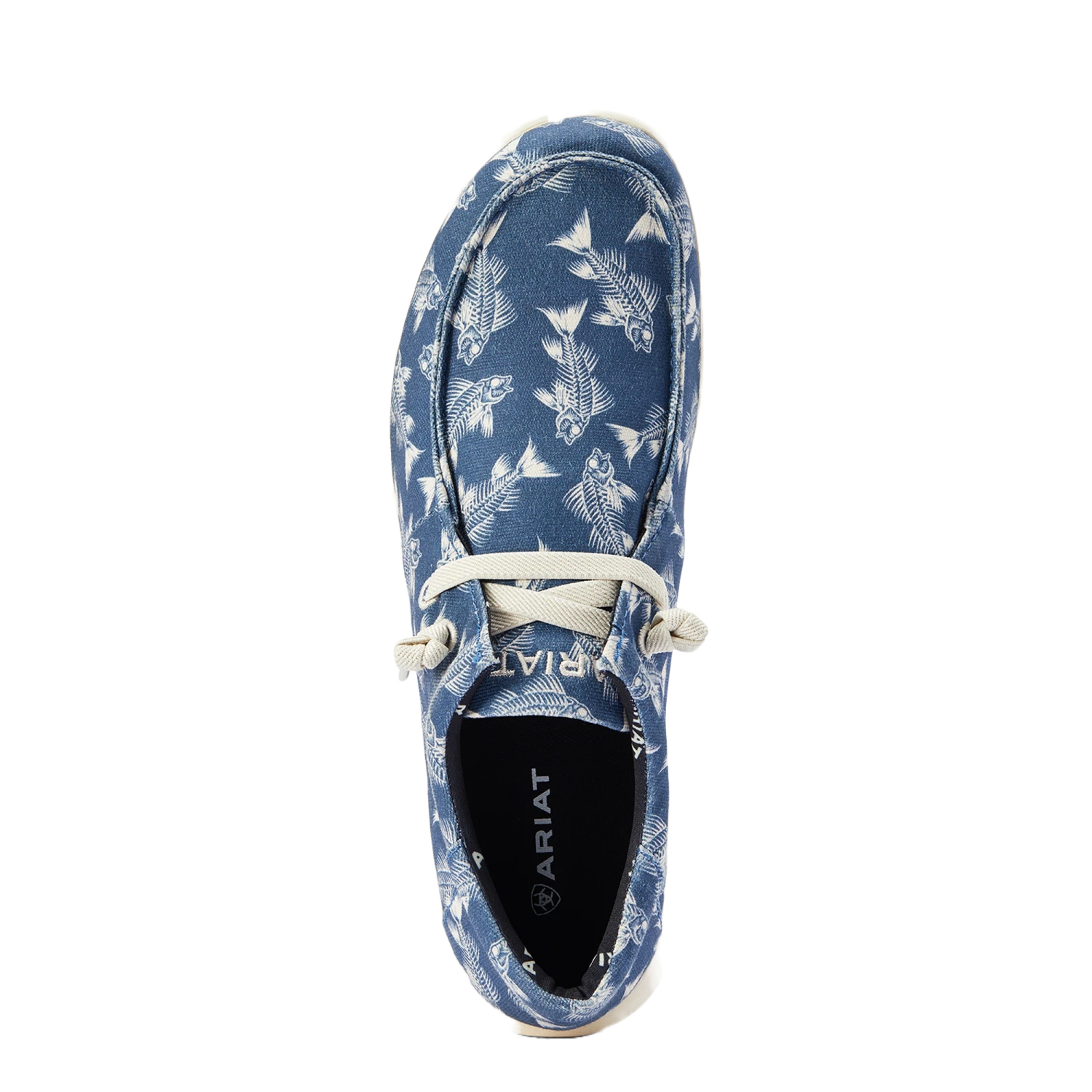 Ariat® Men's Hilo Stretch Lace Bonefish Blue Slip On Shoes 10042500 4 Ariat® Men's Hilo Stretch Lace Bonefish Blue Slip On Shoes 10042500 - Image 2