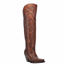 Dan Post® Ladies Seductress Distressed Brown Snip Toe Boots DP3285