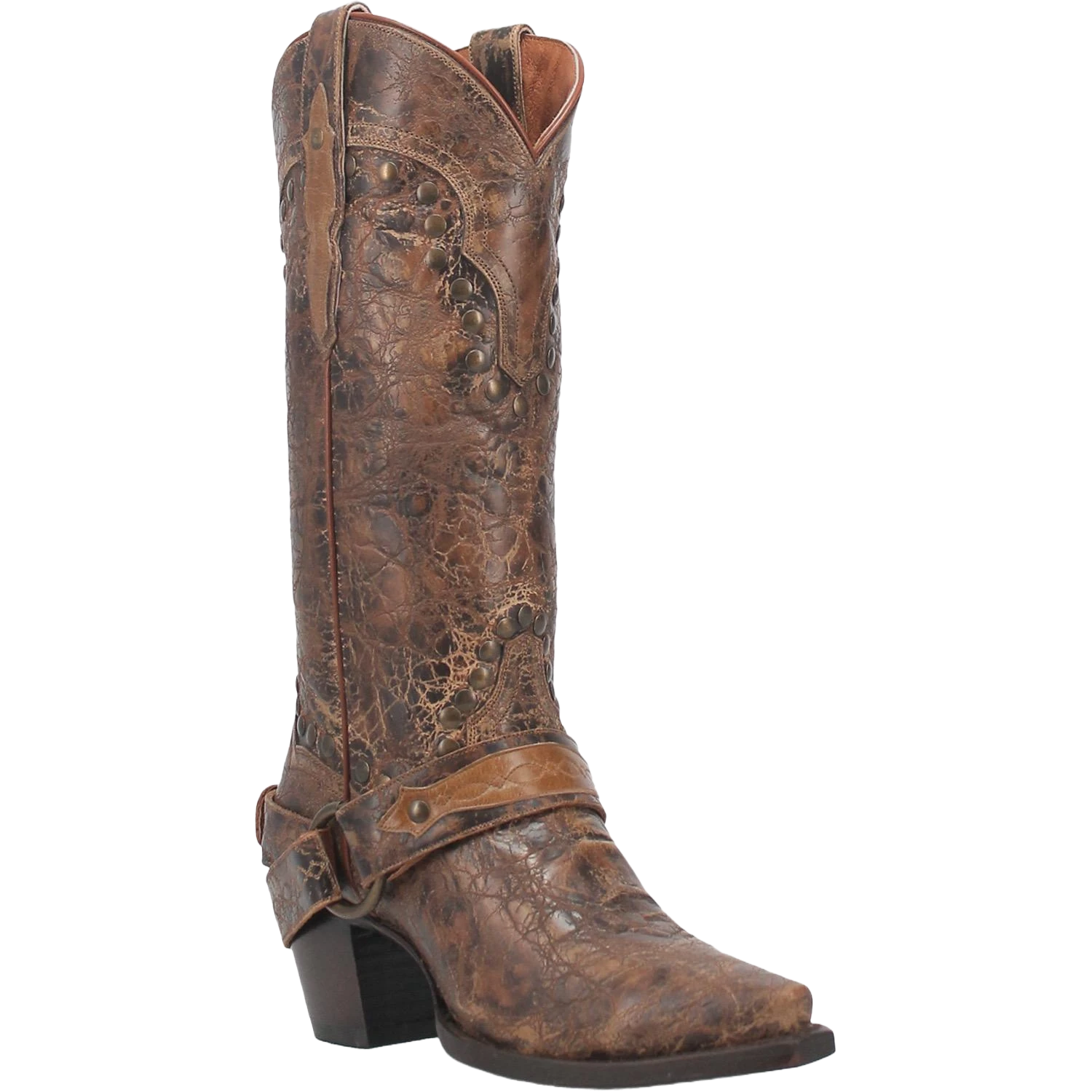 Dan Post Ladies Essence Brown Leather Western Boots DP4381 3 Dan Post Ladies Essence Brown Leather Western Boots DP4381
