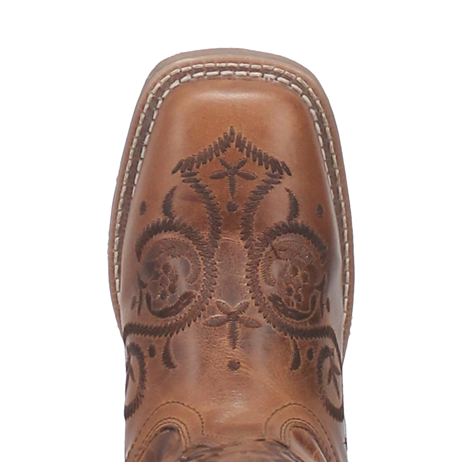 Laredo Ladies Dizzie Brown Square Toe Boots 5863 4 Laredo Ladies Dizzie Brown Square Toe Boots 5863 - Image 2