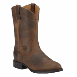 Ariat® Ladies Heritage Roper Distressed Brown Boot 10000797