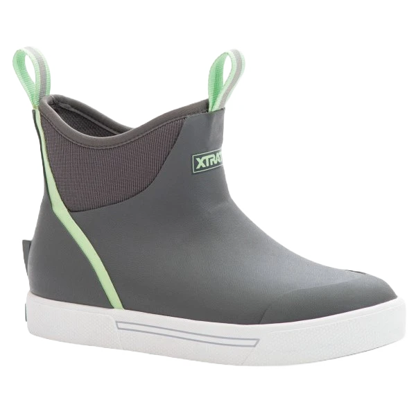XTRATUF Ladies Wheelhouse Ankle Gray Deck Boot XWW-700 3 XTRATUF Ladies Wheelhouse Ankle Gray Deck Boot XWW-700