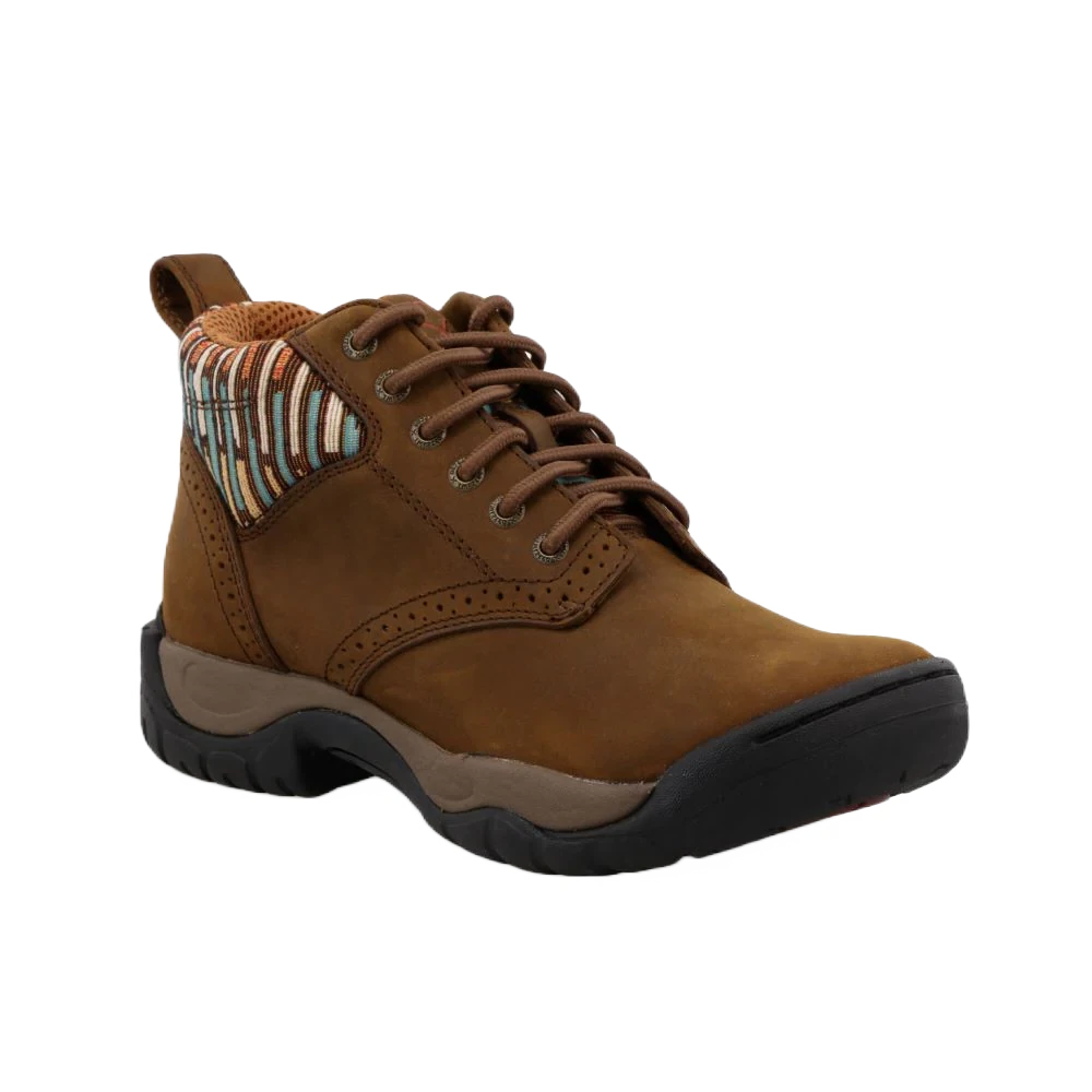 Twisted X® Ladies 4" All Around Work Brown & Multi Boots WAL0008 3 Twisted X® Ladies 4" All Around Work Brown & Multi Boots WAL0008