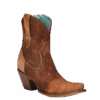 Corral Boots Corral Ladies Brown Lamb Ankle Bootie Boots A4171 -Western Cowboy Equipment Myproject 2023 05 04T154041.836