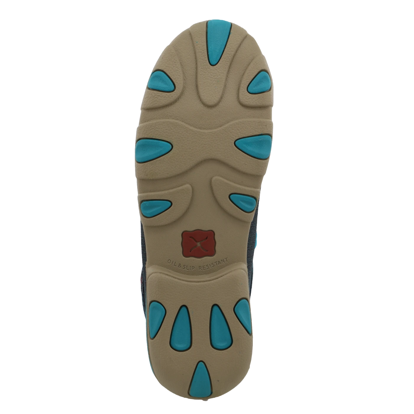 Twisted X Ladies Nano Chukka Dark Teal Driving Moc Shoe WDMNT01 4 Twisted X Ladies Nano Chukka Dark Teal Driving Moc Shoe WDMNT01 - Image 2