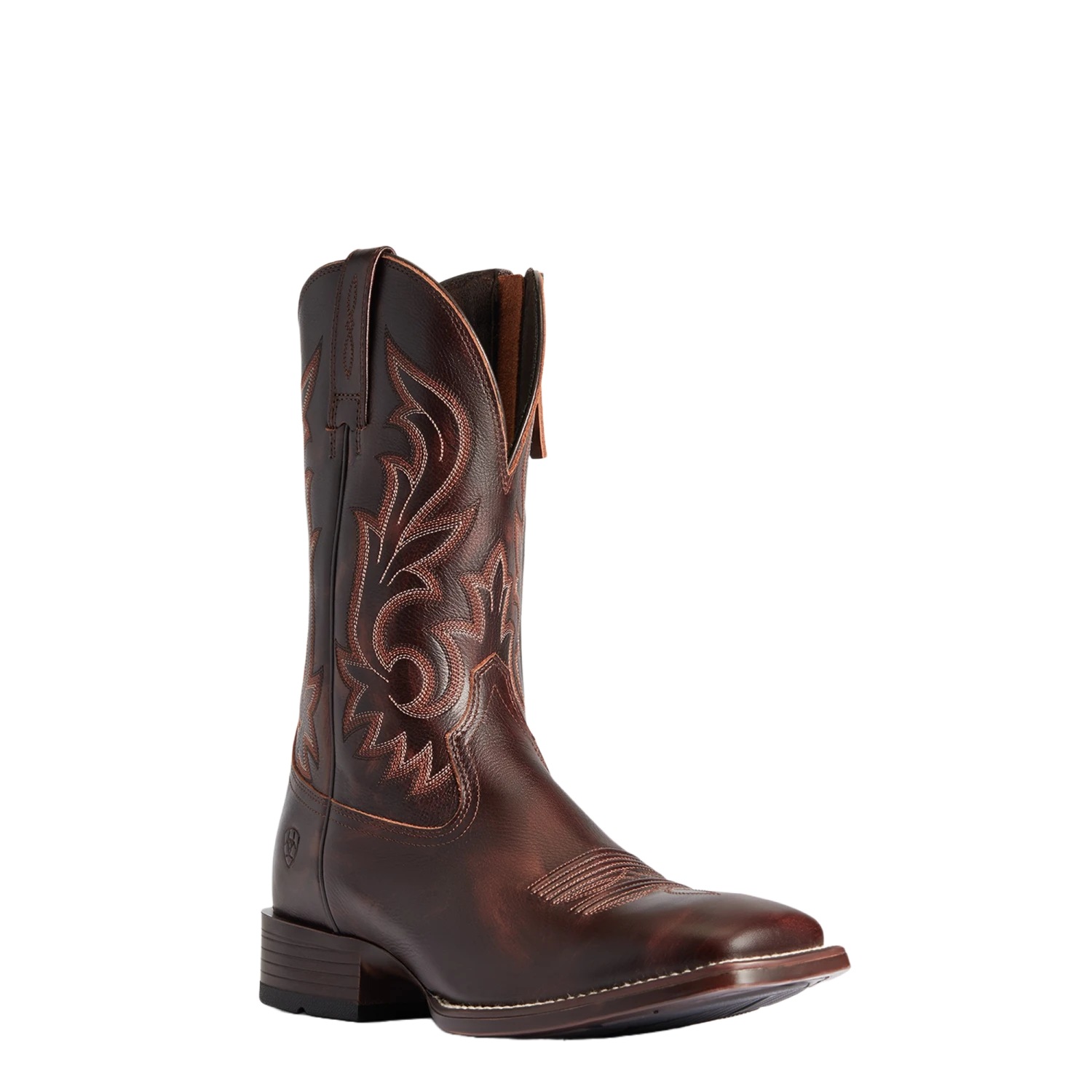 Ariat Men's Slim Zip Ultra Hand Stained Red & Brown Boots 10038359 3 Ariat Men's Slim Zip Ultra Hand Stained Red & Brown Boots 10038359