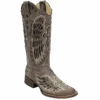 Corral Boots Corral Ladies Brown/Black Wing & Cross Sequence Square Toe Boots A1197 -Western Cowboy Equipment Myproject 2023 05 15T105505.988