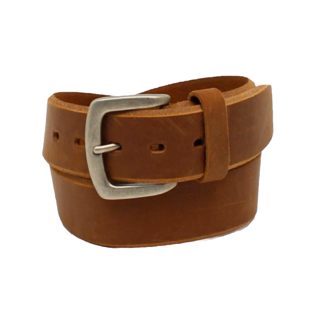 Ariat Men's Beveled Edge Embroidered Logo Brown Leather Belt A1037444 3 Ariat Men's Beveled Edge Embroidered Logo Brown Leather Belt A1037444