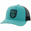 Hooey® Men's Bronx 6-panel Turquoise & Black Trucker Cap 2103T-TQBK -Western Cowboy Equipment Myproject 2023 05 18T120805.049