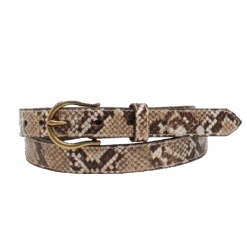 Ariat® Ladies Metallic Snake Skin Belt A1532602