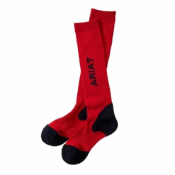 Ariat Unisex Red & Navy AriatTEK Performance Socks 10022536