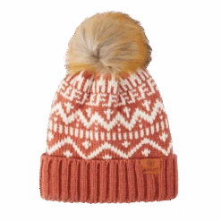 Ariat® Ladies Marsala And Sea Salt Azulejo Beanie 10037924