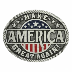 Montana Silversmiths Make America Great Again Attitude Buckle A668