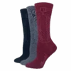 Wrangler® Ladies 3-Pair Black, Grey, & Burgundy Cowgirl Boot Socks 00230-7001-MED -Western Cowboy Equipment Myproject 2023 05 23T115230.307