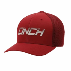 Cinch Men's 6 Panel Burgundy Trucker Cap MCC0653313