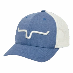 Kimes Ranch® Indigo Teal Upgrade Weekly 110 Trucker Cap UP-IND