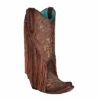 Corral Boots Corral Ladies Studs & Fringed Chocolate Laser & Embroidery Boots C3765 1 Corral Boots Corral Ladies Studs & Fringed Chocolate Laser & Embroidery Boots C3765 -Western Cowboy Equipment Myproject 2023 05 25T093636.708