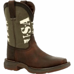 Durango Children's Lil Rebel US Army Western Little Kids Boot DBT0232C