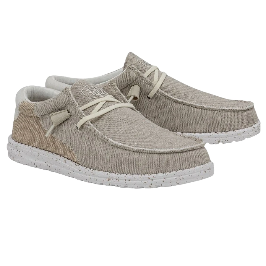 Hey Dude Men's Wally Stitch Dirt Road Beige Slip On Shoes 40021-2Z7 3 Hey Dude Men's Wally Stitch Dirt Road Beige Slip On Shoes 40021-2Z7