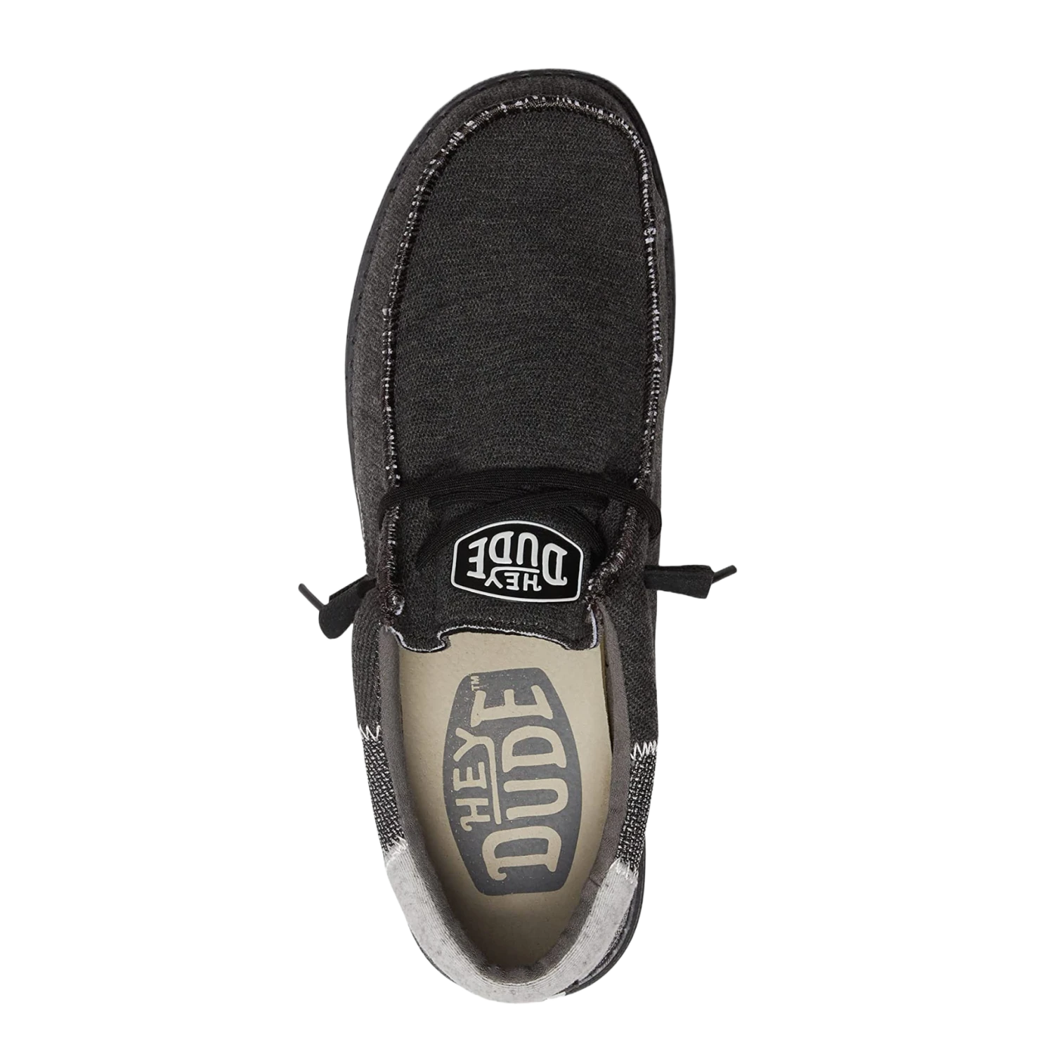 Hey Dude® Men's Wally Stitch Harlequin Grey Slip On Shoes 40021-0XC 4 Hey Dude® Men's Wally Stitch Harlequin Grey Slip On Shoes 40021-0XC - Image 2