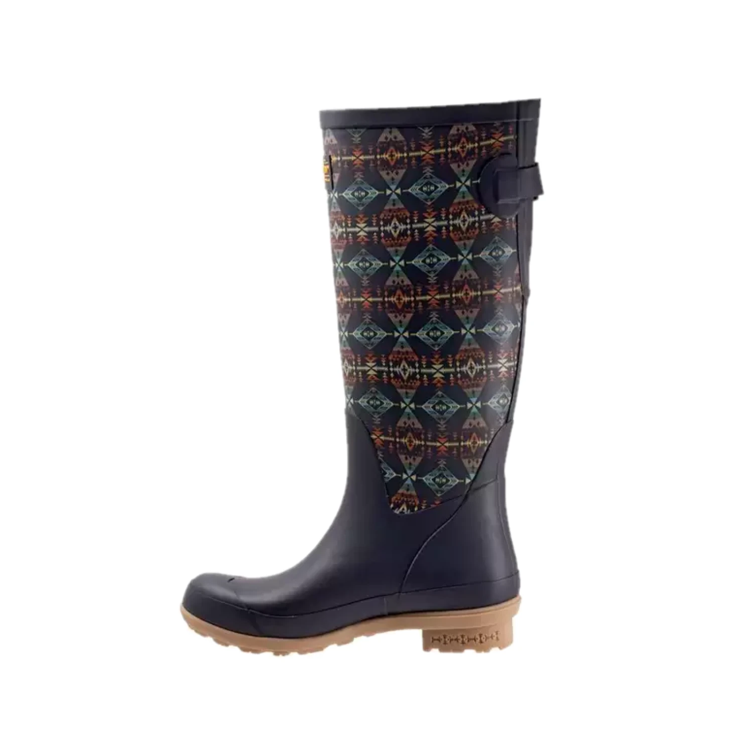 Pendleton® Ladies Diamond Peak Navy Tall Rubber Boots PW2264-410 6 Pendleton® Ladies Diamond Peak Navy Tall Rubber Boots PW2264-410 - Image 4