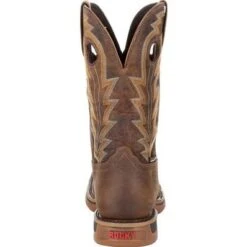 Rocky Men's Long Range 11" Waterproof Brown Western Boots RKW0278 -Western Cowboy Equipment RKW0278 4 LARGE aa3dadfc 8767 41c0 93dc a206821b32c7