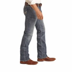 Rock & Roll Men's Pistole Straight Medium Vintage Wash Jeans RRMD1PRZSM 7 Rock & Roll Men's Pistole Straight Medium Vintage Wash Jeans RRMD1PRZSM -Western Cowboy Equipment RRMD1PRZSM3