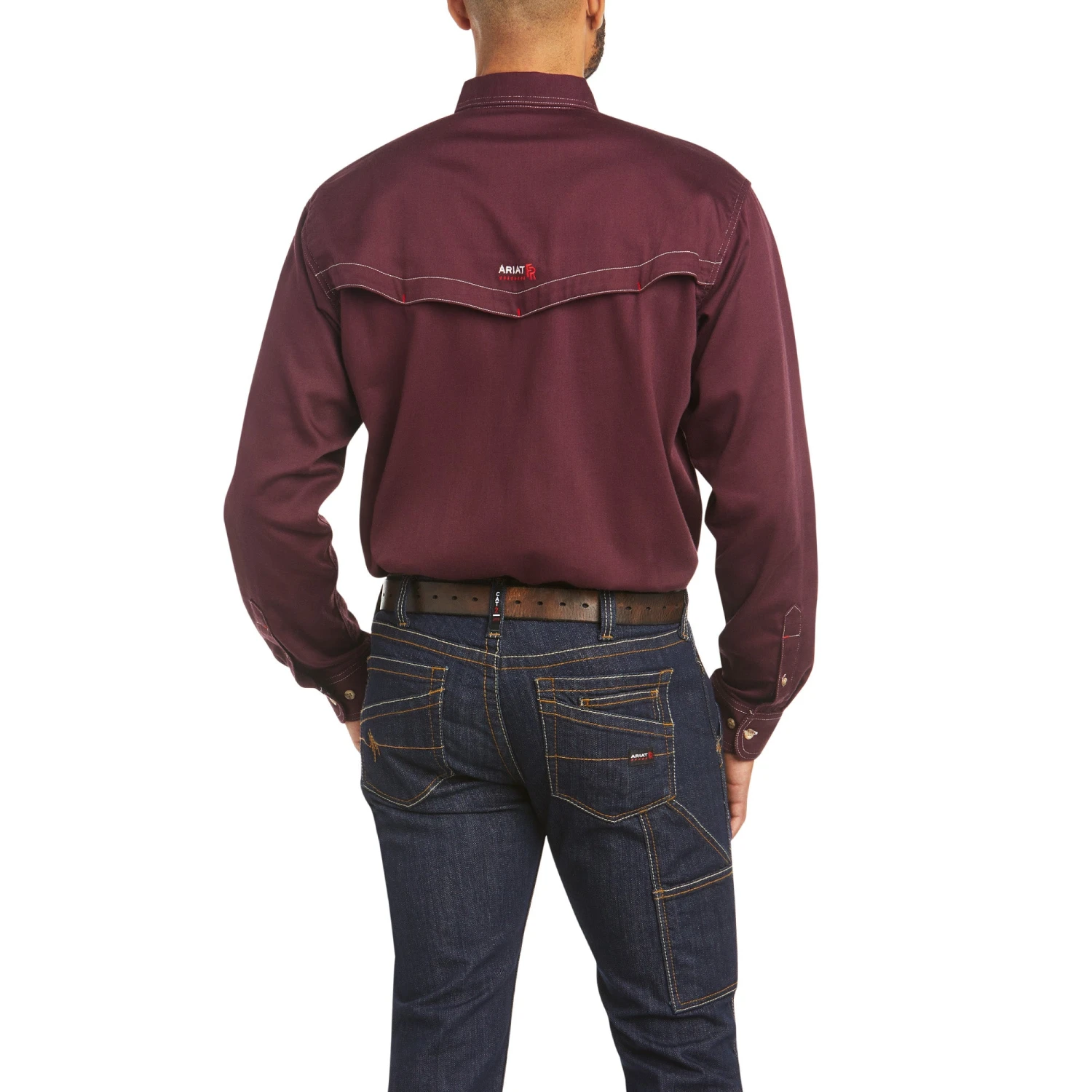 Ariat Men's FR Vented Malbec Work Shirt 10035432 6 Ariat Men's FR Vented Malbec Work Shirt 10035432 - Image 4