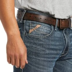 Ariat® Men's M4 Relaxed Stretch Augustus Straight Leg Jean 10039629 -Western Cowboy Equipment S22 MNS WEST 10039629 detail01