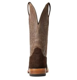 Ariat Men's Circuit Rockridge Dark Coffee & Conch Tan Boots 10040241 -Western Cowboy Equipment S22 MNS WEST 10040241 heel