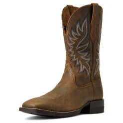 Ariat® Men's Brander Bear Brown Western Boots 10040409 11 Ariat® Men's Brander Bear Brown Western Boots 10040409 -Western Cowboy Equipment S22 MNS WEST 10040409 3 4 front