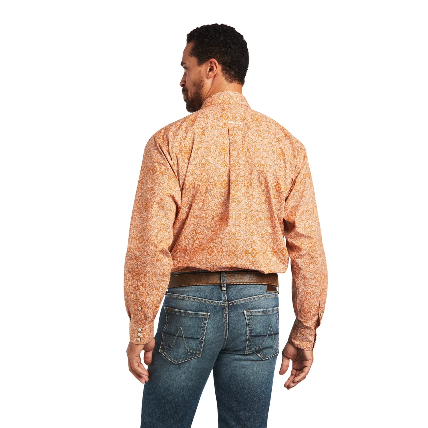 Ariat Men's Braylon Classic Snap Long Sleeve Amber Dusk Shirt 10040673 5 Ariat Men's Braylon Classic Snap Long Sleeve Amber Dusk Shirt 10040673 - Image 3