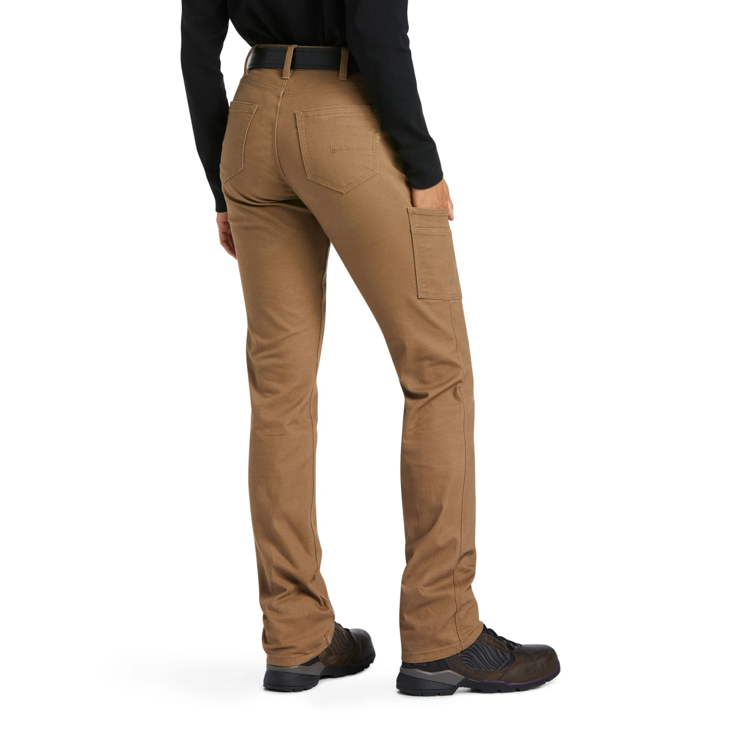 Ariat® Ladies Rebar DuraStretch Made Tough Field Khaki Pant 10039150 4 Ariat® Ladies Rebar DuraStretch Made Tough Field Khaki Pant 10039150 - Image 2