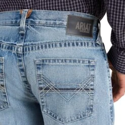 Ariat® Men's M4 Relaxed Cranston Straight Leg Jeans 10043192 -Western Cowboy Equipment S23 MNS WEST 10043192 detail01
