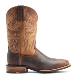 Ariat Men's Slingshot Lightweight Brown Western Boots 10044567 -Western Cowboy Equipment S23 MNS WEST 10044567 side1