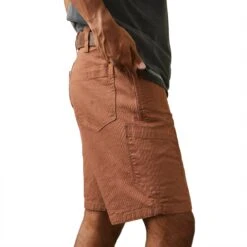 Ariat® Men's Rebar DuraStretch™ Made Tough Rust Brown Shorts 10043171 10 Ariat® Men's Rebar DuraStretch™ Made Tough Rust Brown Shorts 10043171 -Western Cowboy Equipment S23 MNS WORK 10043171 detail02