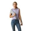 Ariat® Ladies Prix 2.0 Polo Heirloom Lilac Sleeveless Shirt 10043538 -Western Cowboy Equipment S23 WMS ENGL 10043538 detail01