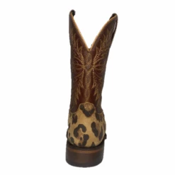 Caborca Silver® Ladies Chita Miel & Brown Square Toe Boots SL-MEA089 -Western Cowboy Equipment SL MEA089